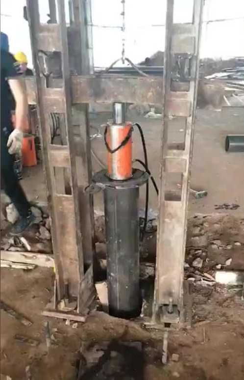 吕梁中阳县钢管桩加固